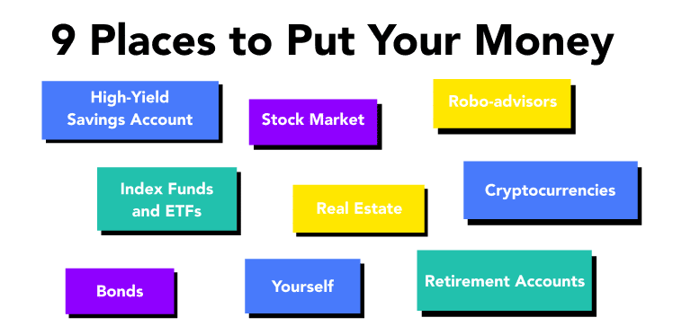 9 Places to Put Your Money