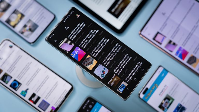 A cell phone on a table